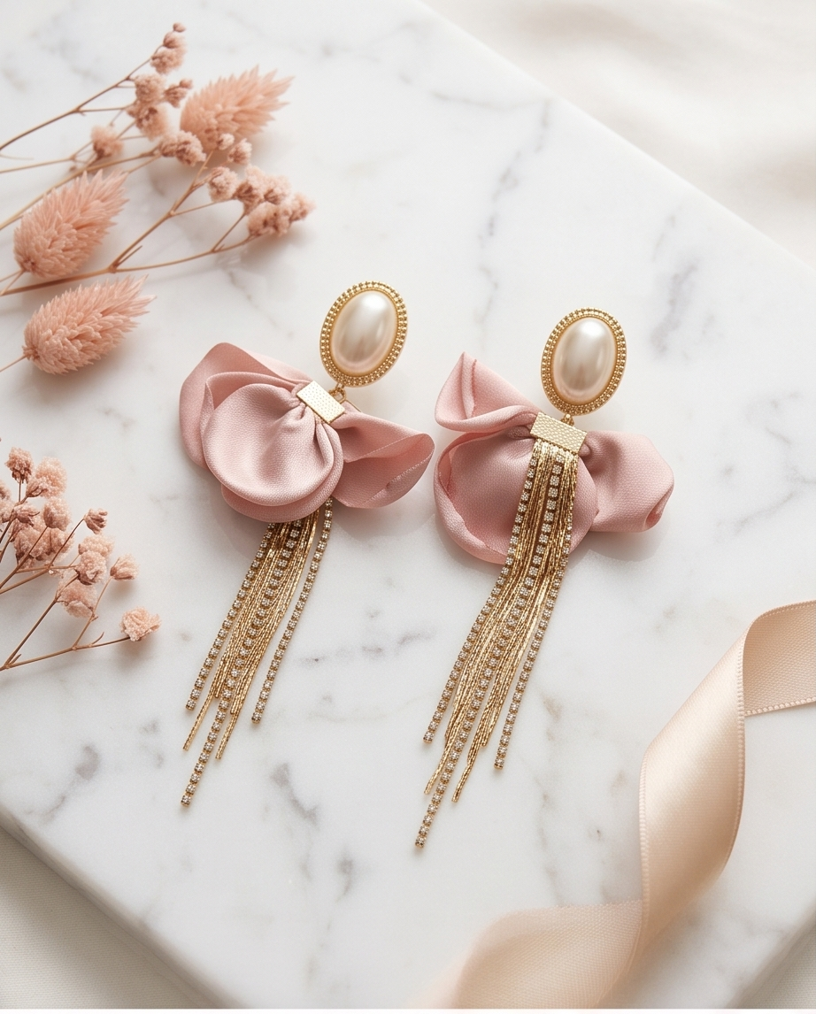 Blushing Away Earrings