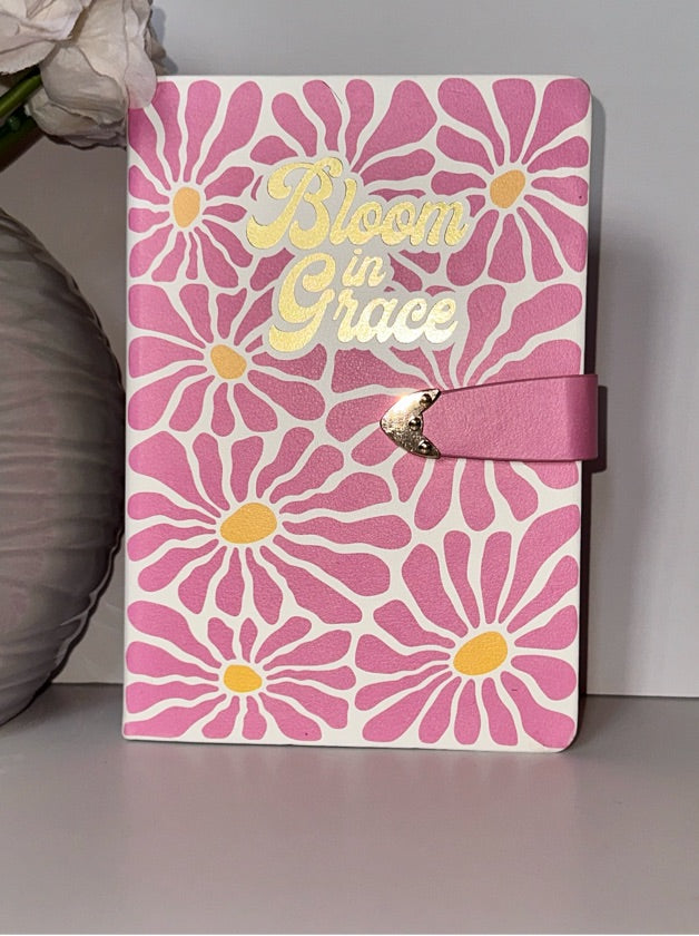 Bloom In Grace Pink Journal