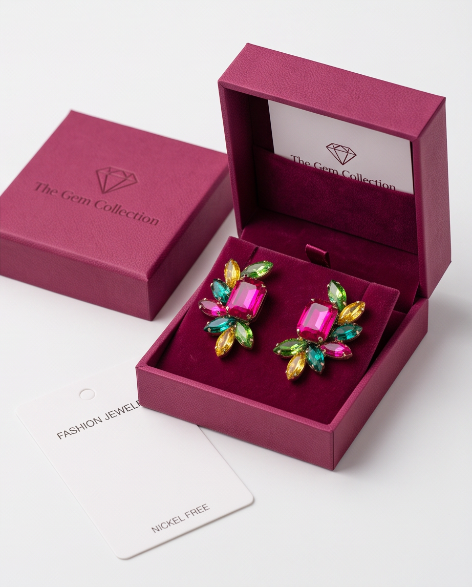 Janice Jolie Teardrop Stack Earrings