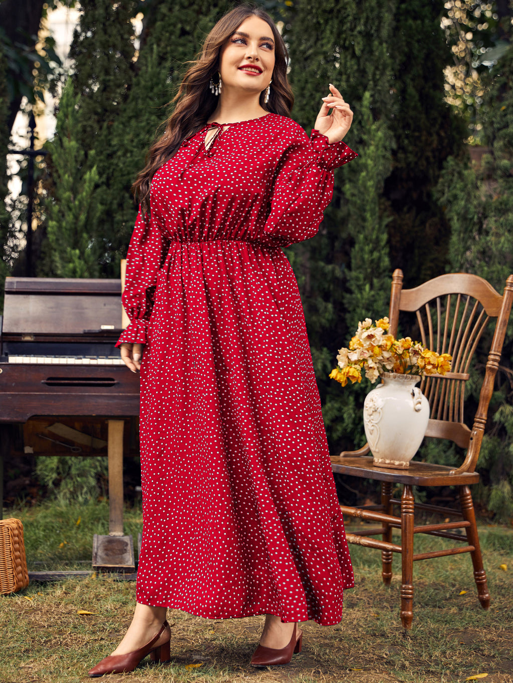 European And American Style Plus Size Women's Clothing Dress