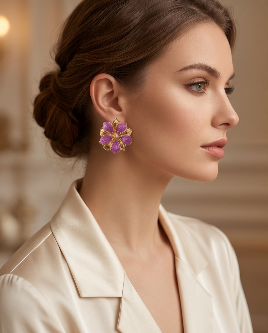 Melody Melissa Diamond Earrings