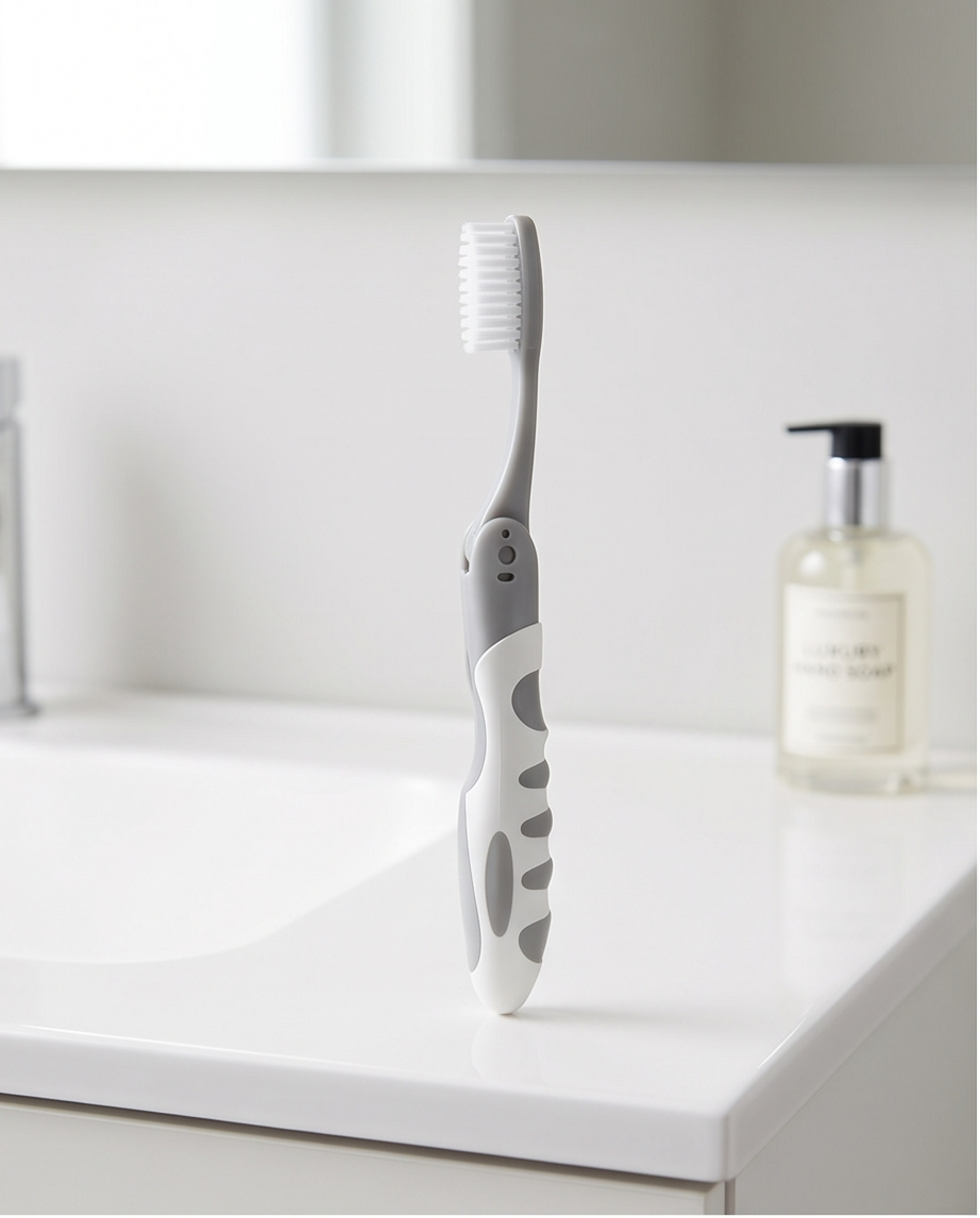 Travel Guard Folding Toothbrush