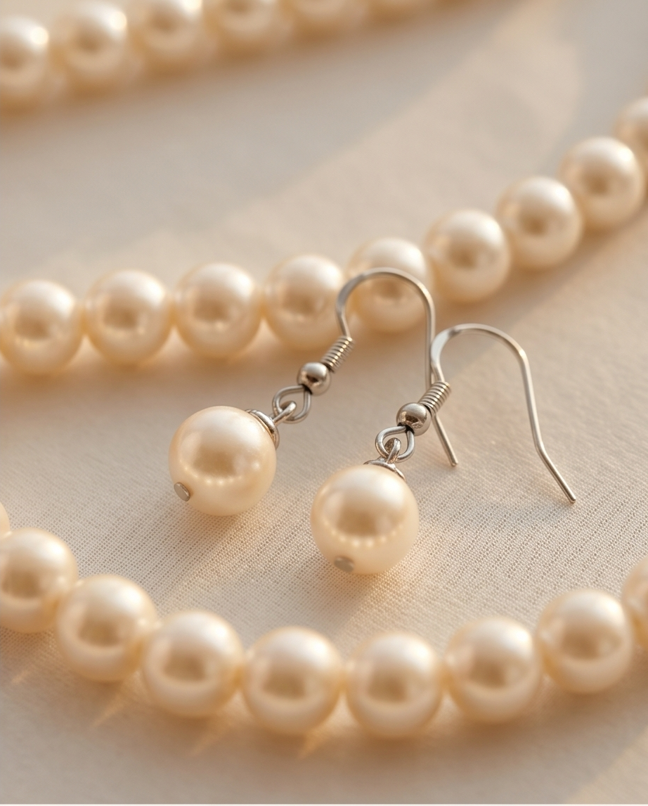 Pearl Necklace Set