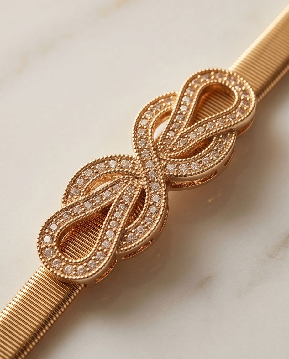 Gold Stretchy Belt