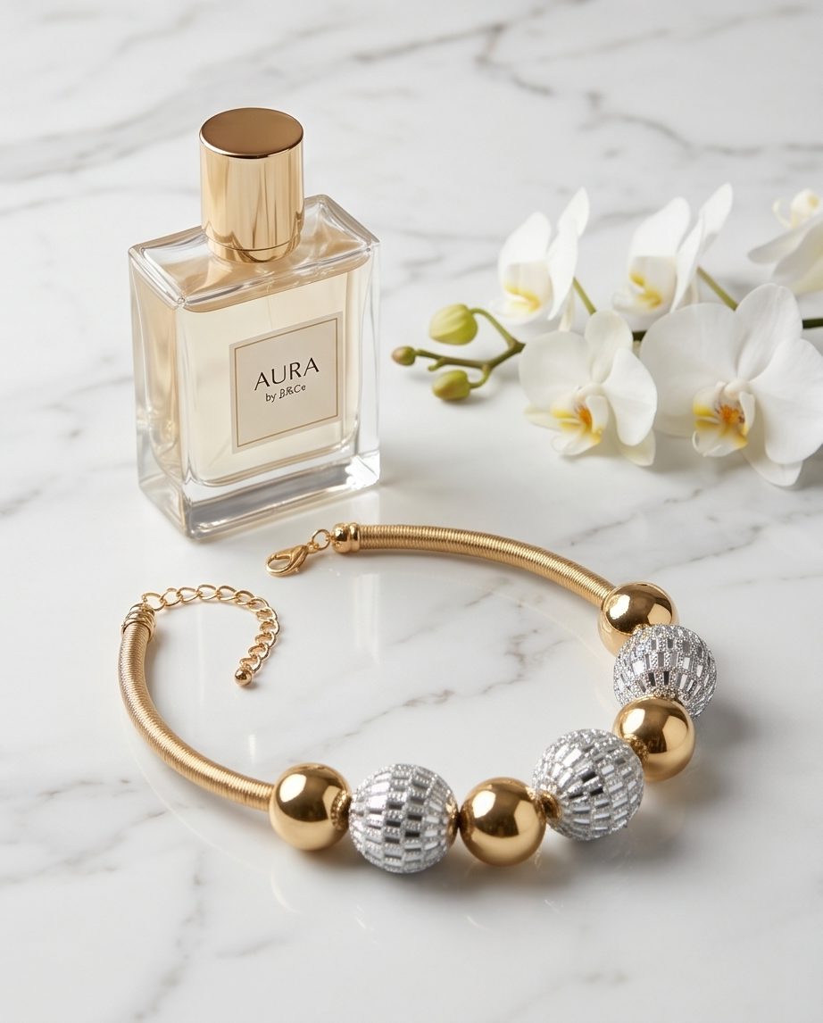 Gold & Silver Tone Necklace Set