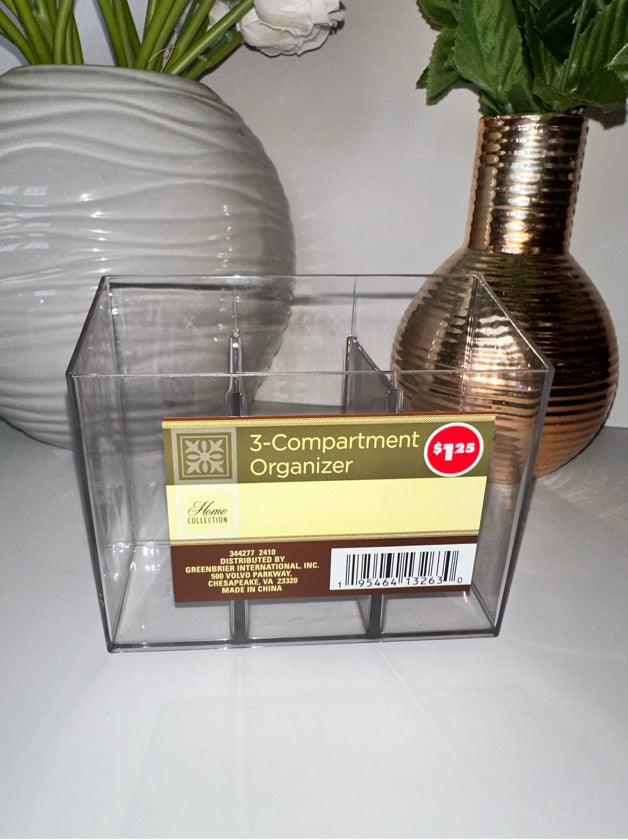 3 Compartment Organizer