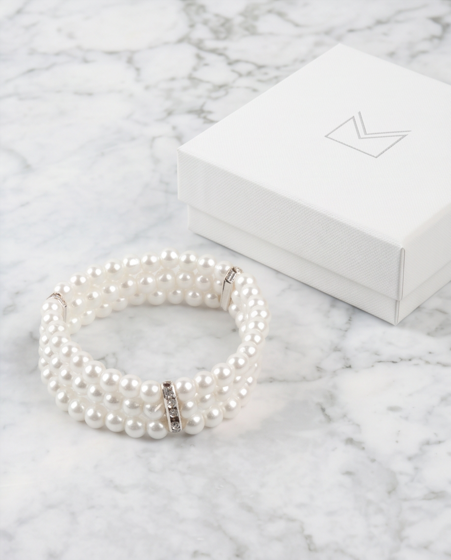 Stretchy Pearl Bracelet