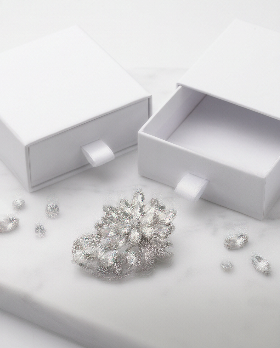 Encour Silver Brooch