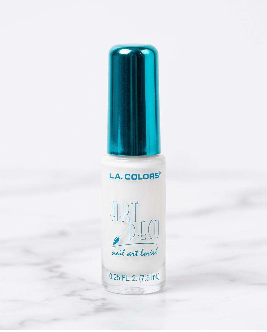 LA Colors White Nail Decor