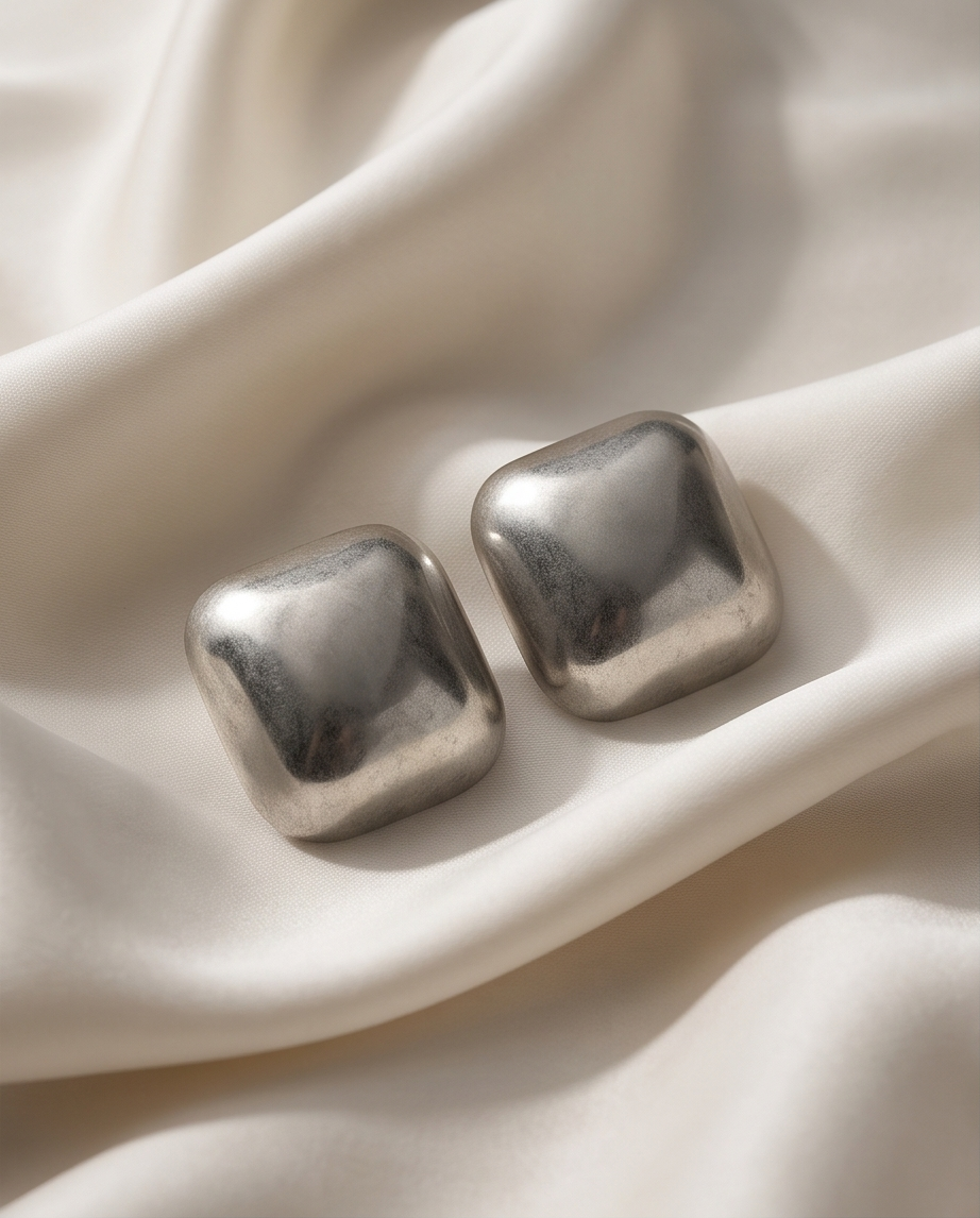 Nicole Square Earrings