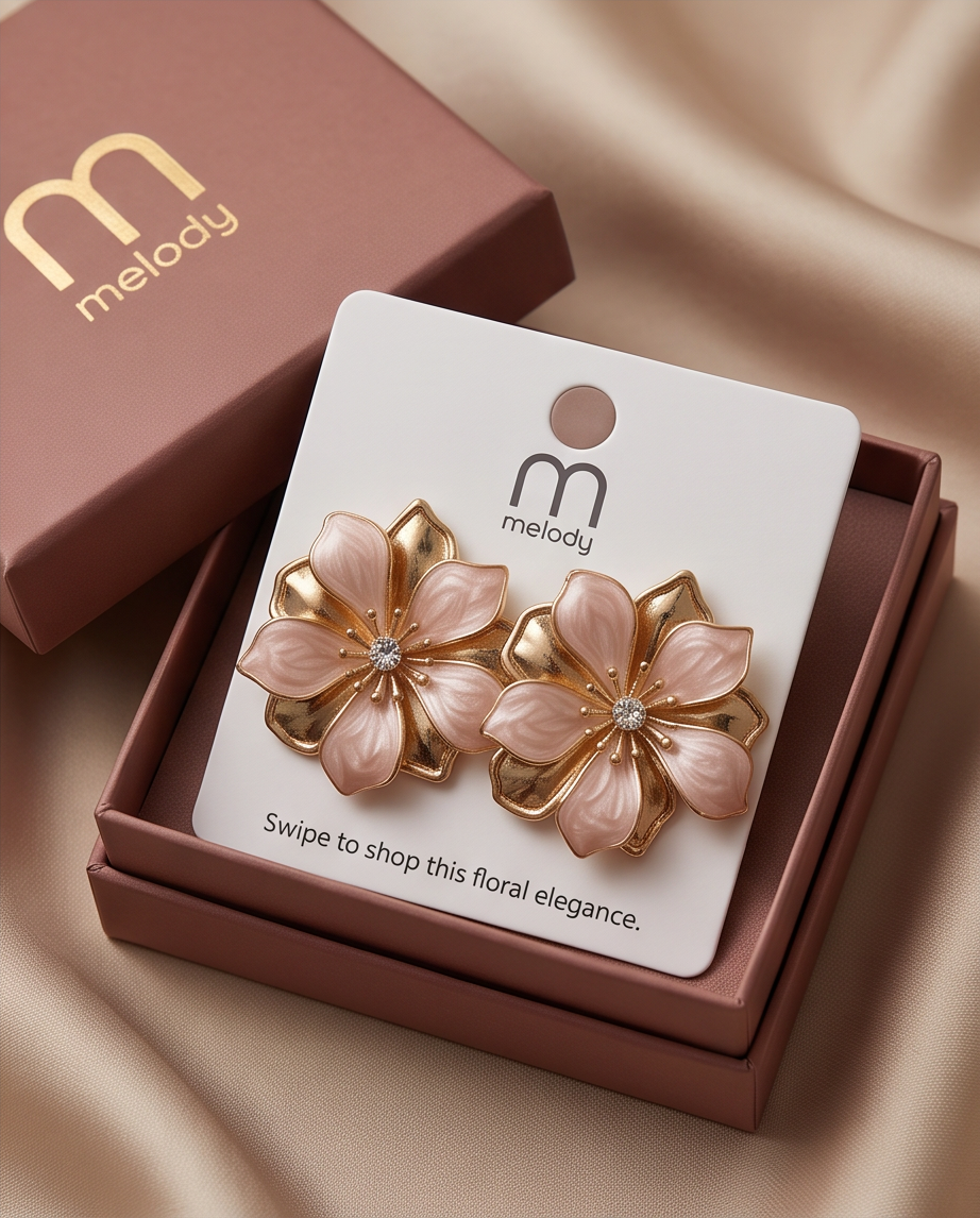 Melody Melissa Diamond Earrings