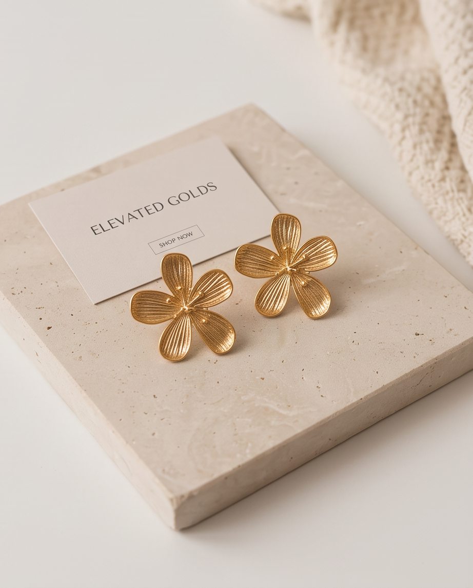 Sacred Flower Earrings