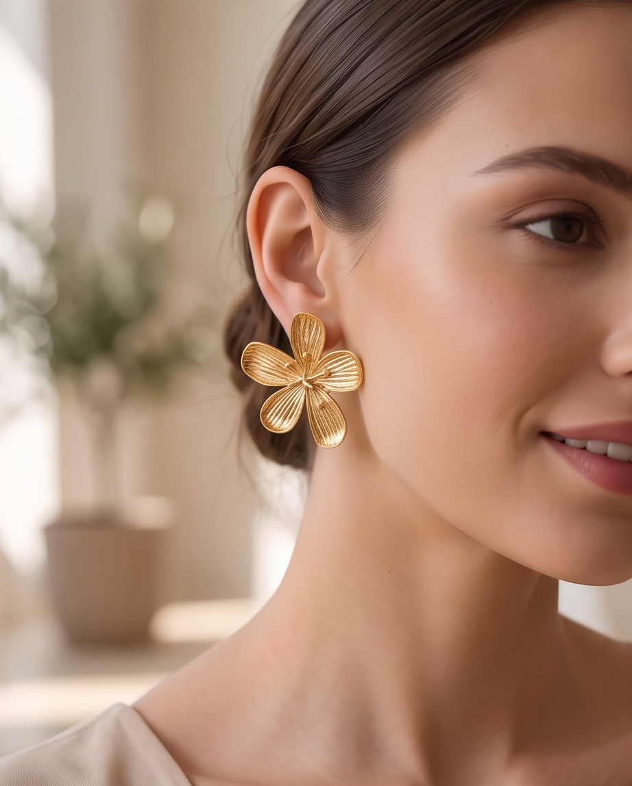 Sacred Flower Earrings