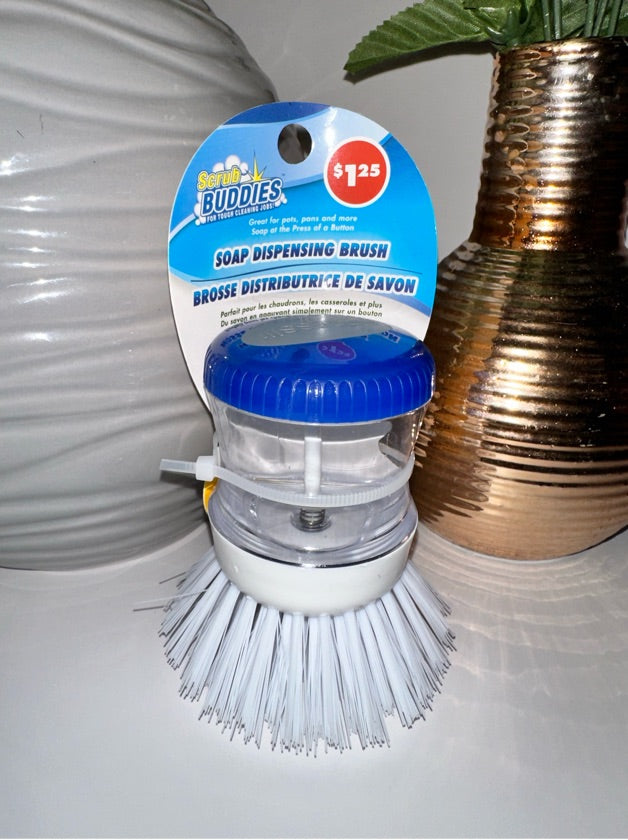 Scrub Bubbles Soap Dispensing Brush