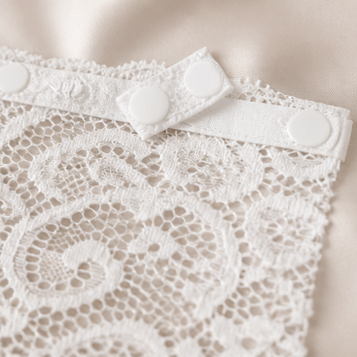 Lace Cleavage Cover