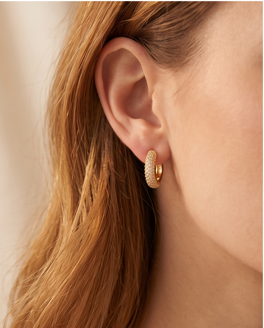 Sara Gold Earrings