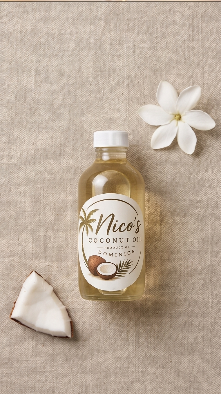 PRE-0RDER ONLY! Nico’s Coconut Oil