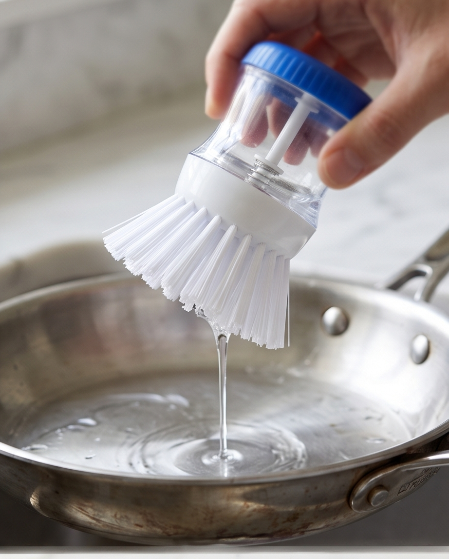 Scrub Buddies Soap Dispenser Brush