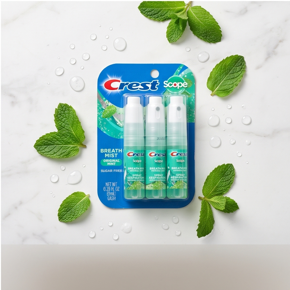 4 Pack Crest Scope Breath Mist