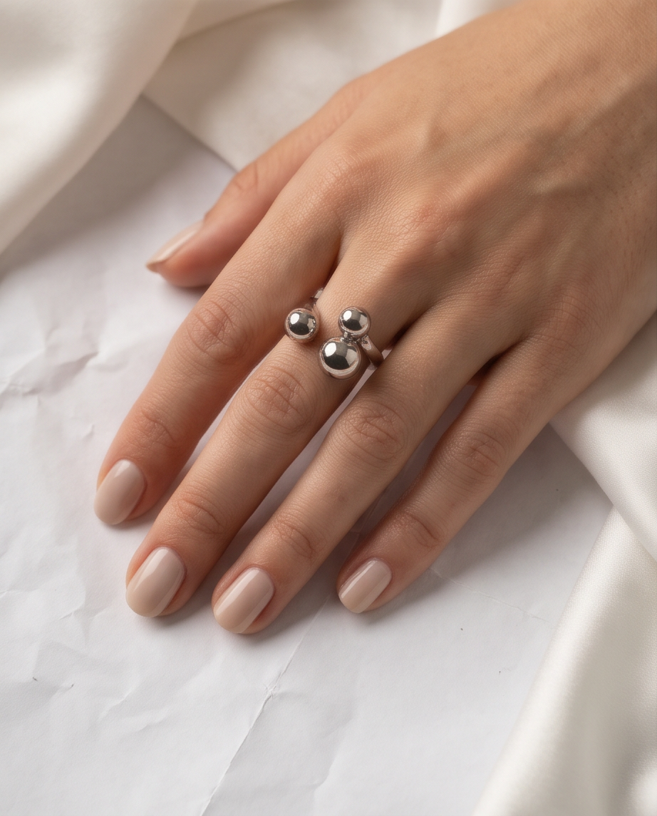 Three Ball Adjustable Rings
