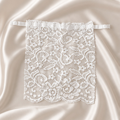 Lace Cleavage Cover