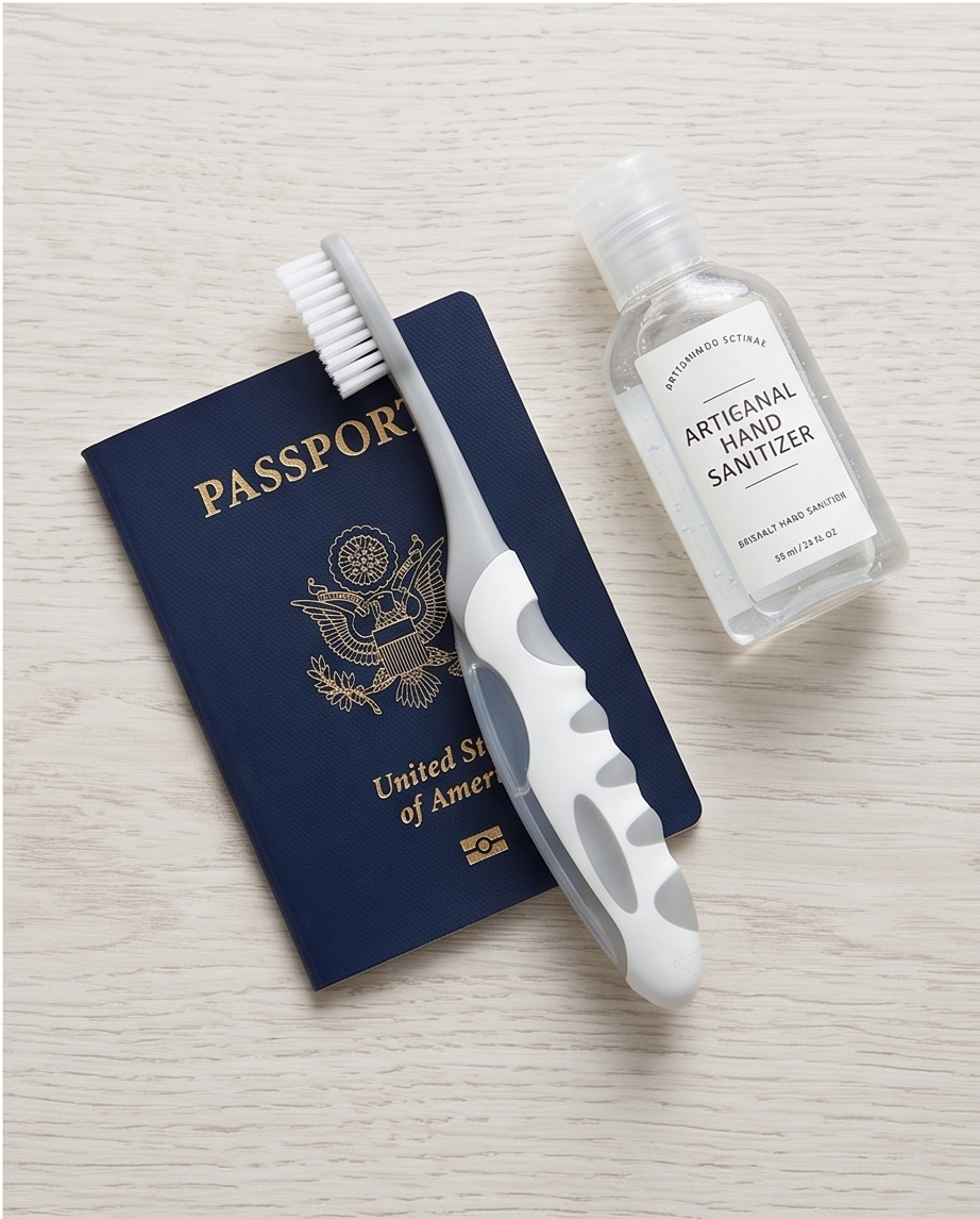 Travel Guard Folding Toothbrush