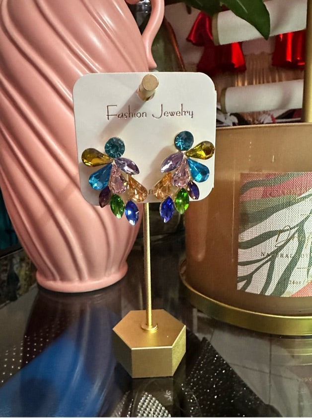 Ariel Multi Color Earring - 1468