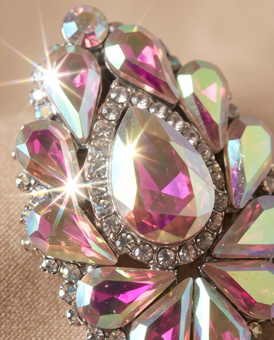Holographic Snap On Earrings