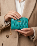 Turquoise Mini Wallet