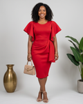 Red Goddess Dress