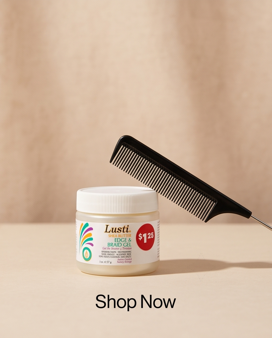 Lusti Shea Butter Edge & Braid Gel