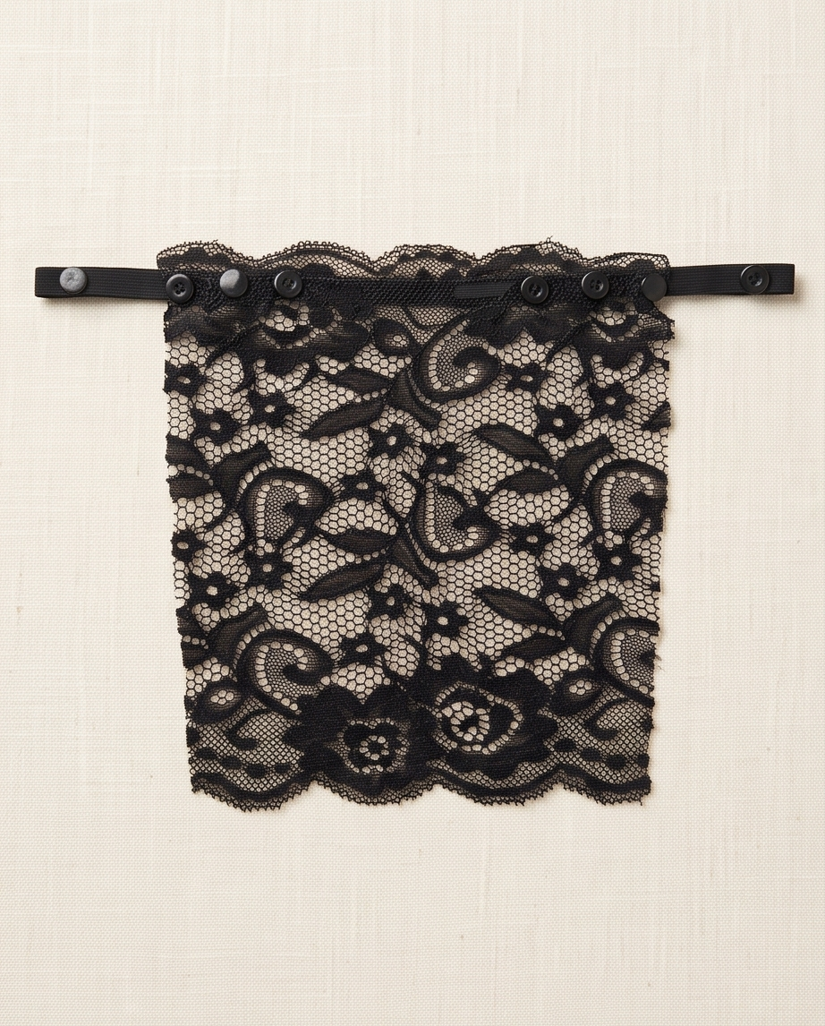 Lace Cleavage Cover