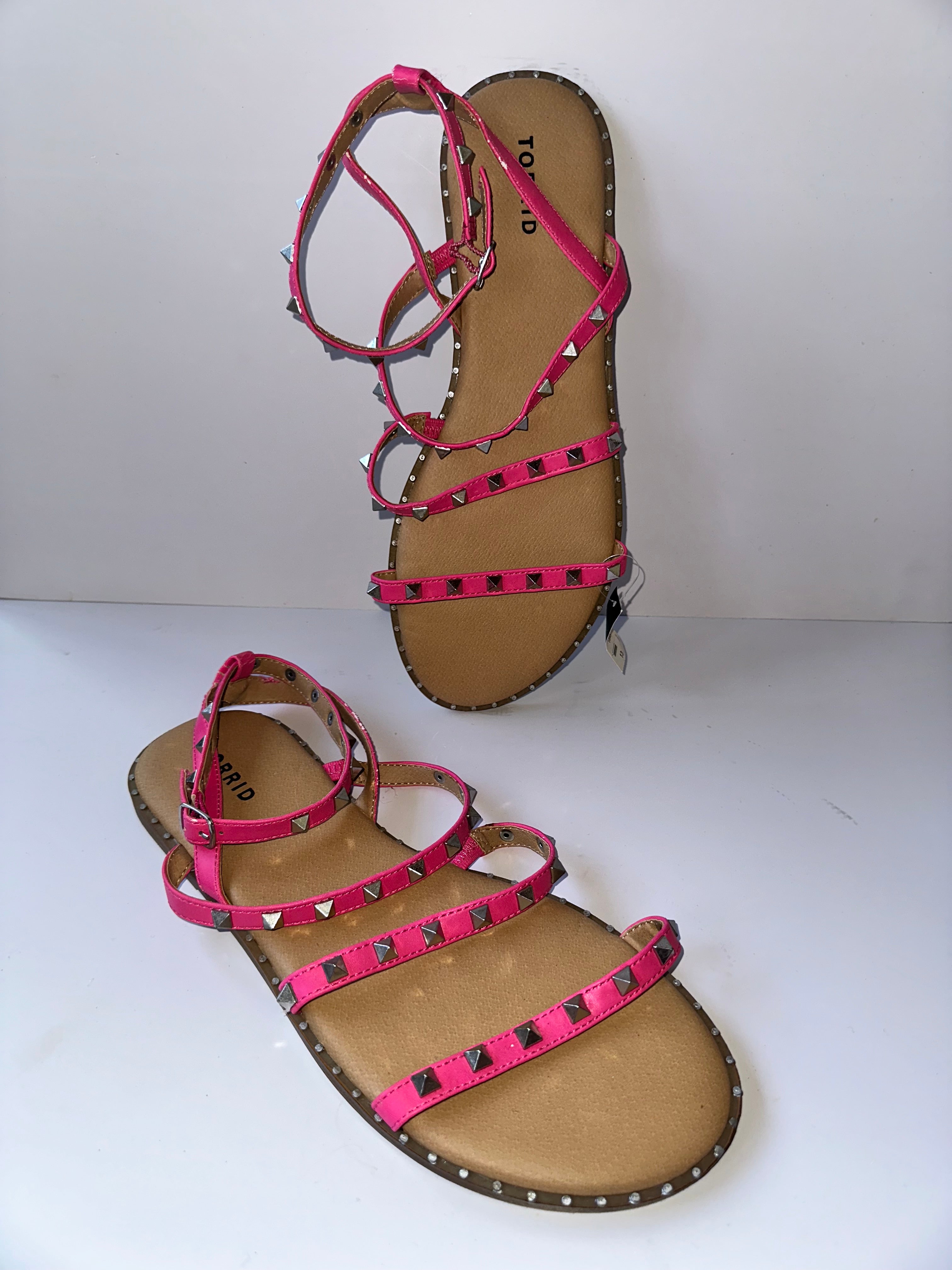 Pink Studded Flats - 1443