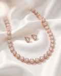 Rose Gold Necklace Set