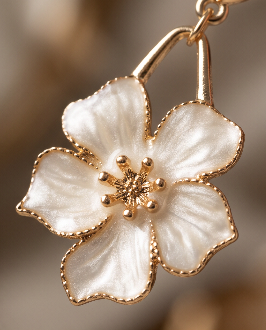 Melody Floral Drop Earrings