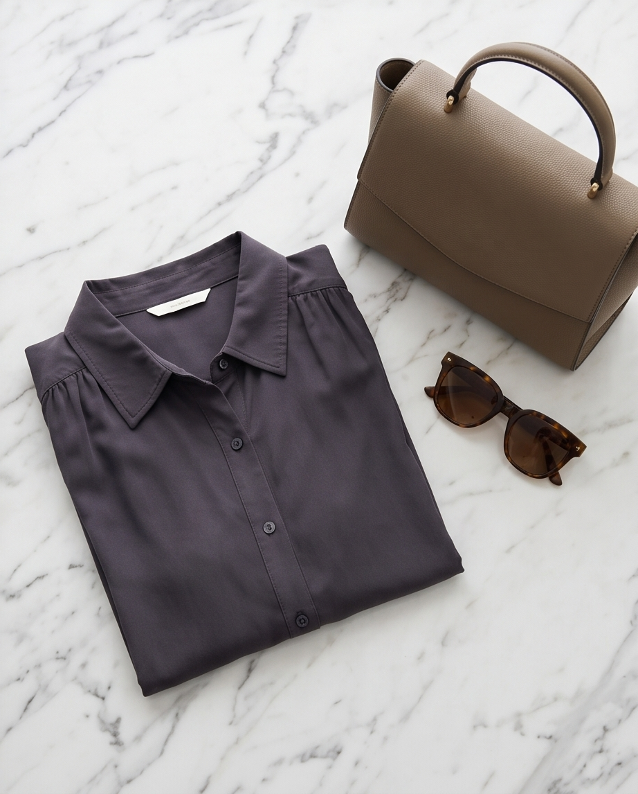 Plus Size CF Button Down Top