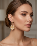 Melody Floral Drop Earrings