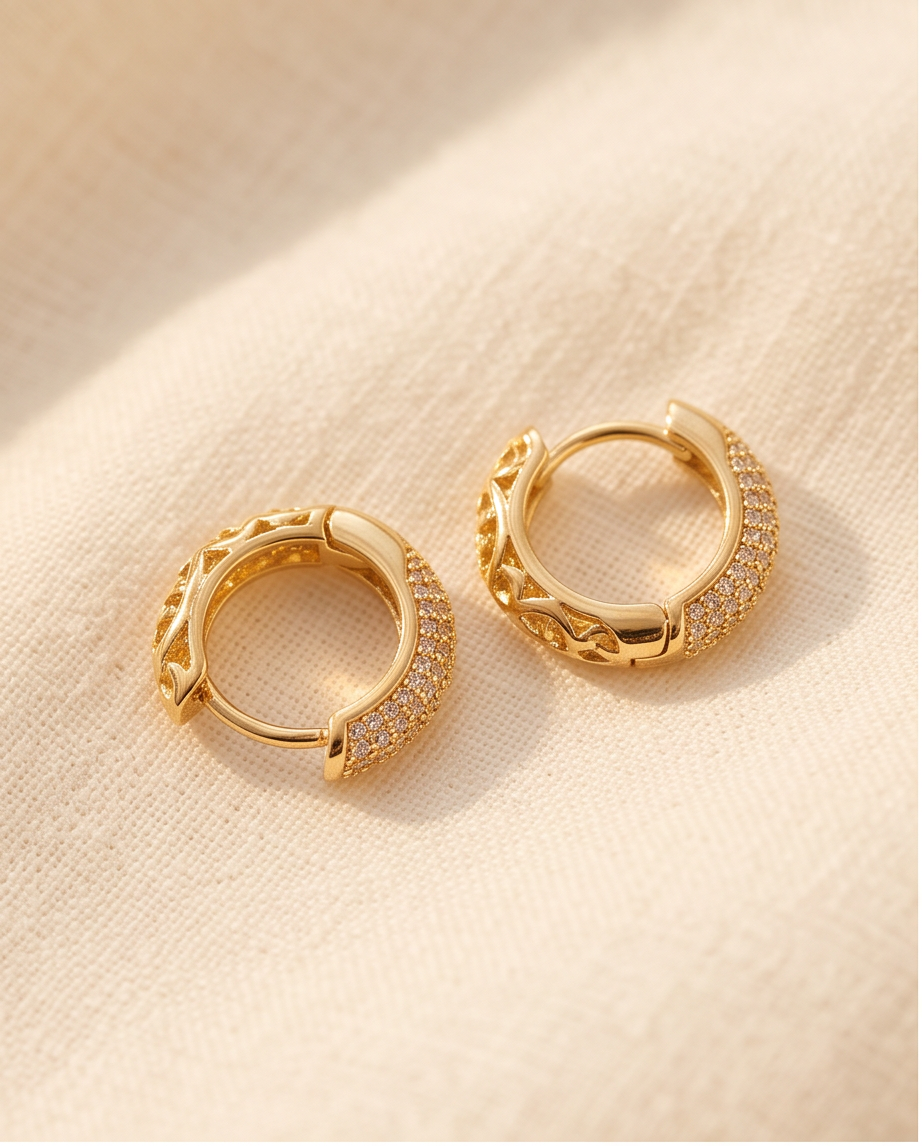 Sara Gold Earrings