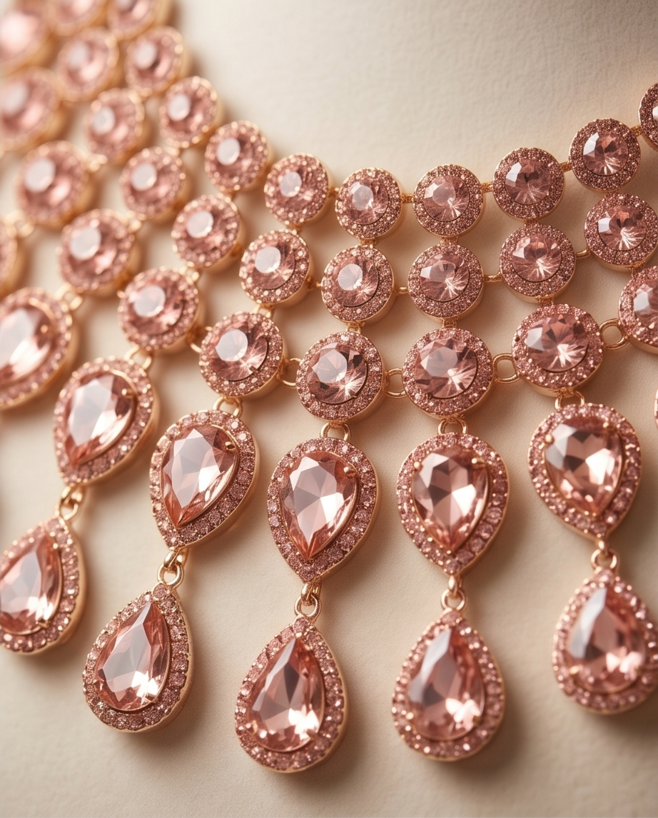 Ultimate Rose Gold Necklace Set