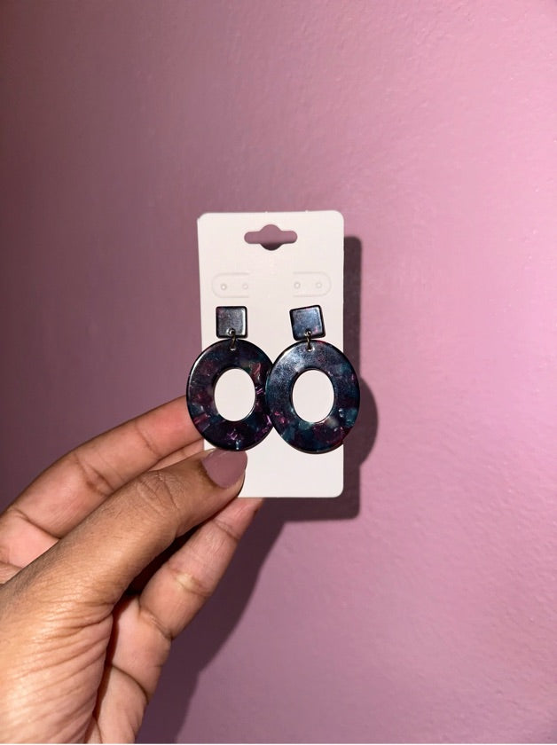 Blend Mix Printed Earring - 1360