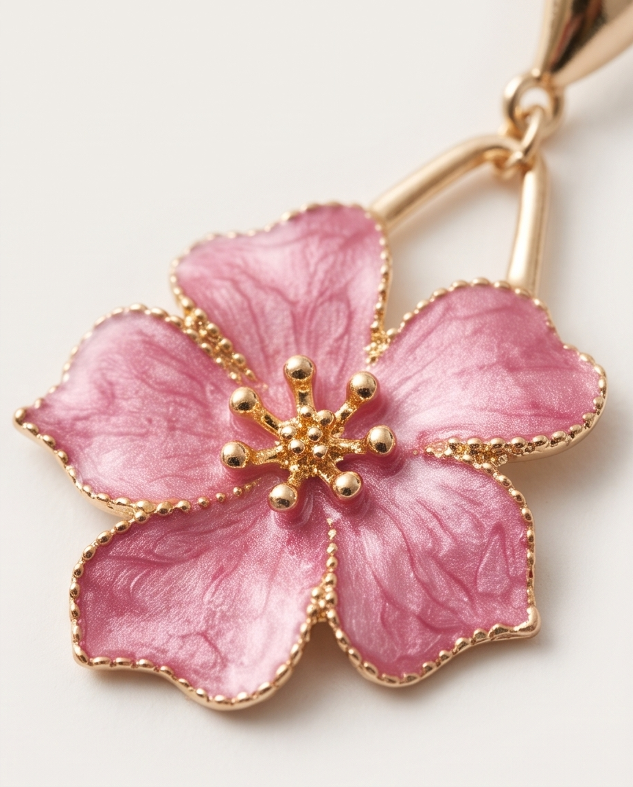 Melody Floral Drop Earrings