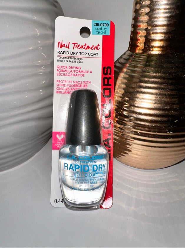 La Colors Nail Treatment Rapid Quick Dry Topcoat (CBLQ700)