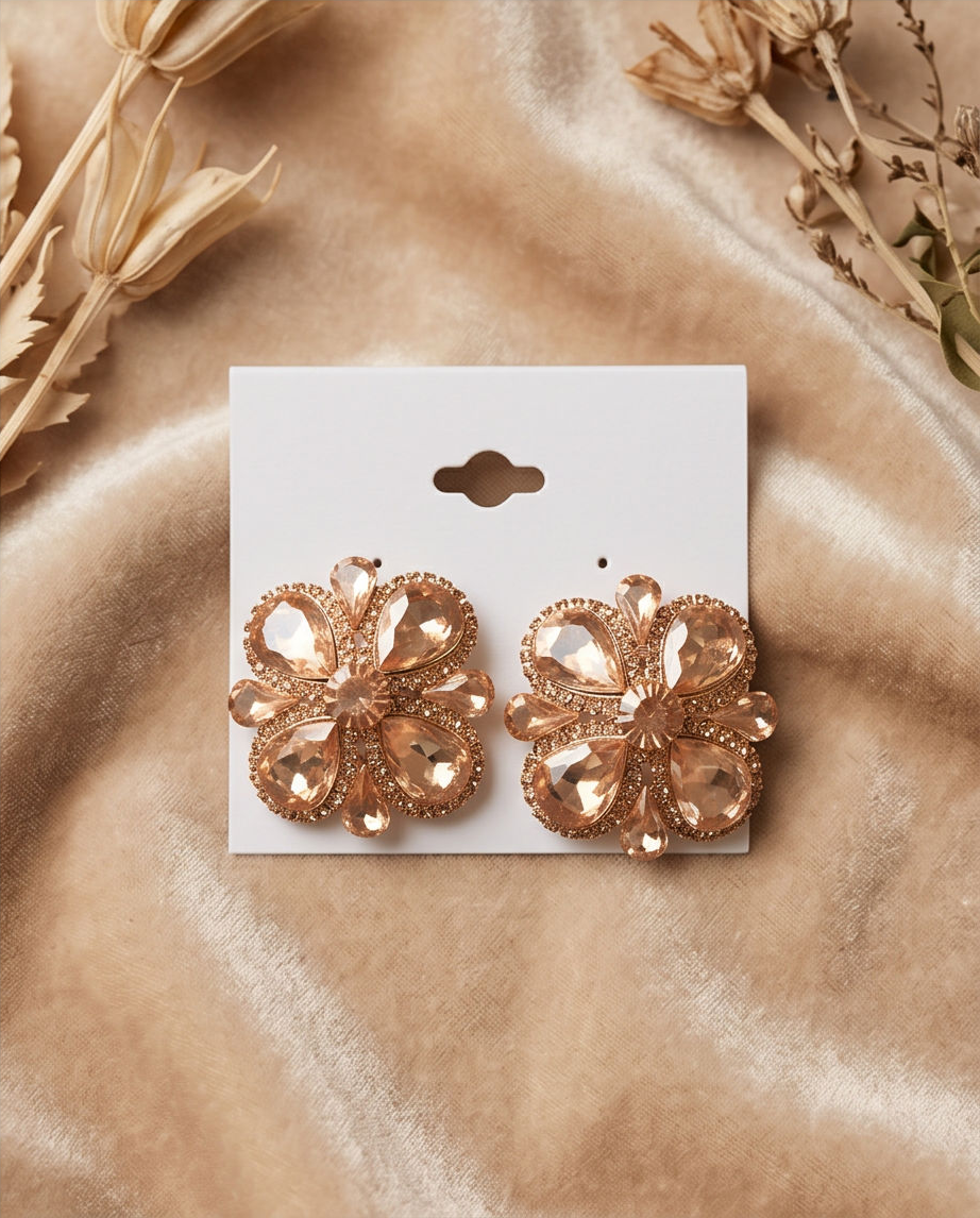 Nude State Snap On Earrings