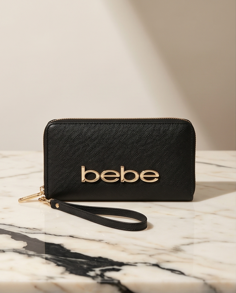 Bebe Black Wallet