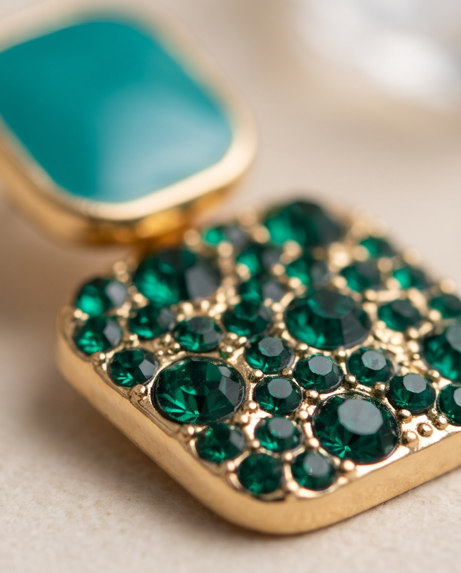 Teal Moments Earrings