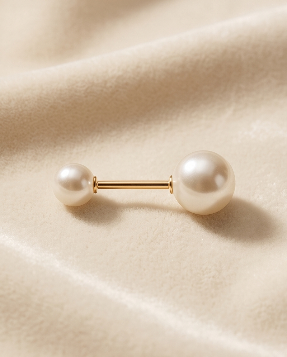 Two Pearl Brooch