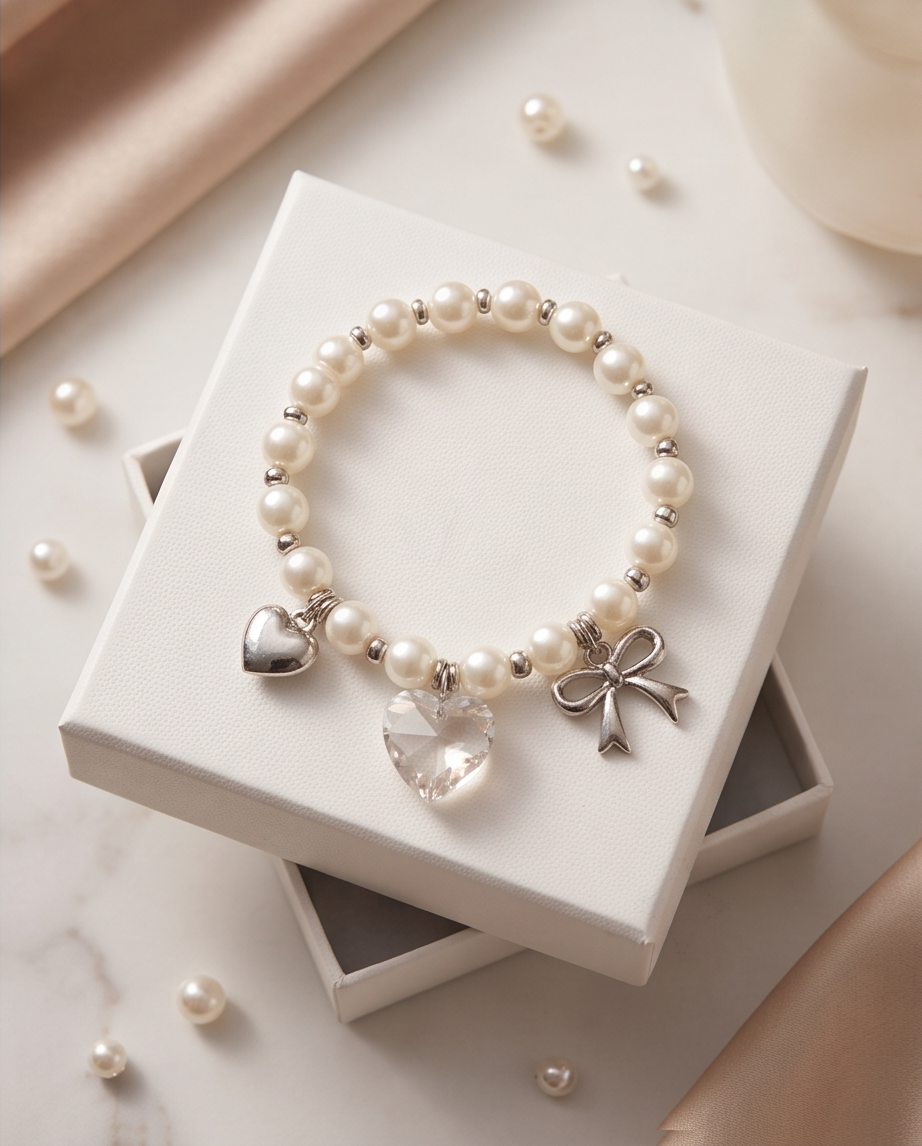 Melody Pearl Stretchy Bracelet