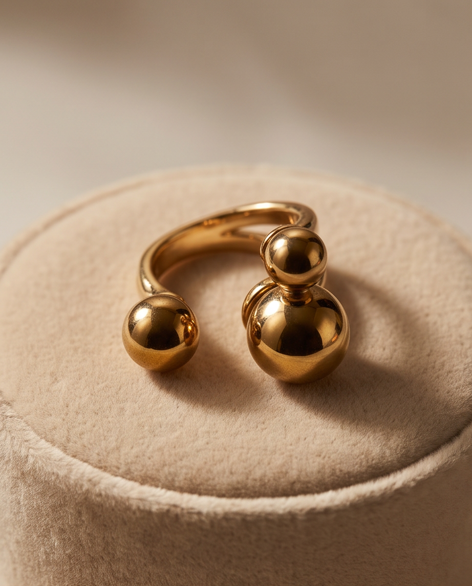 Three Ball Adjustable Rings