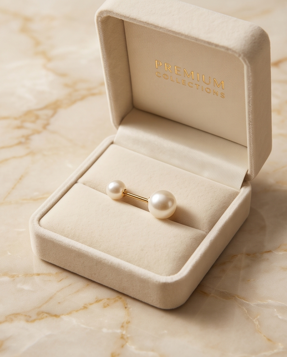 Two Pearl Brooch