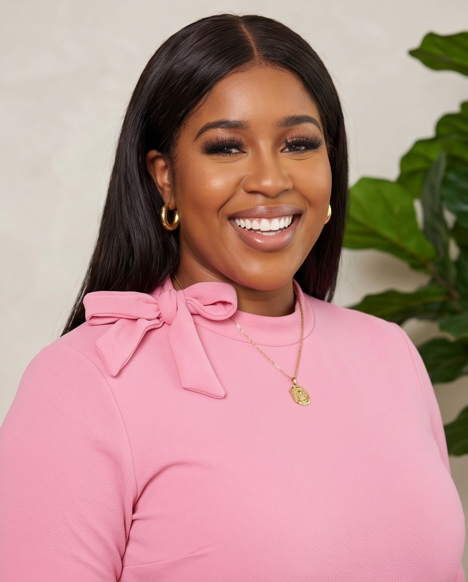 Plus Size Pink Peplum Dress